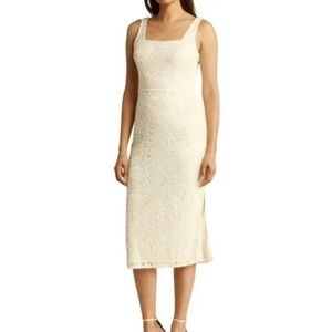 Sam Edelman Cream Midi Dress